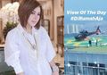 Tak Bisa Plesiran dan Harus Isolasi Diri Karena Covid-19, Syahrini Tetap Pamer Kehidupan Mewahnya dengan Tunjukkan Helikopter yang Terparkir di Istana Reino Barack