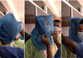Viral Video Petugas Medis Kenakan Benda Tak Lazim sebagai Pelindung Corona, Bikin Netizen Menangis dan Banyak yang Mendoakan Perjuangan Mereka