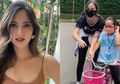 Sempat Uring-uringan Lantaran Muak Isolasi Diri di Rumah karena Virus Corona, Nia Ramadhani Akhirnya Gembira Bisa Keluar Rumah Ajari Anaknya Main Sepeda