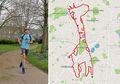 Manfaatkan GPS Tracker, Cowok Ini Bikin Beragam Gambar Keren dengan Cara Berlari