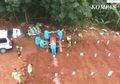 Korban Meninggal Akibat Covid-19 Bertambah, Ini Kondisi Kuburan Masal Jenazah Corona, Tak Ada Rumput Hijau Hanya Nisan Putih Sederhana