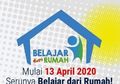 Jangan Lewatkan Link LIVE Streaming Belajar dari Rumah TV Online TVRI, Mulai Hari Ini 13 April 2020 Pukul 08.00 WIB