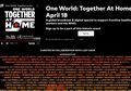 WHO dan Puluhan Artis Dunia Adakan Konser Virtual One World: Together At Home