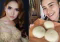 Bikin Adonan Bakpao Pakai Baju Tanpa Lengan dan Belahan Paha Tinggi, Penampilan Ayu Ting Ting Jadi Sorotan Netizen