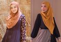 Mengenang Tren Busana Hijab Ramadan 2019 Gamis Aksen Button yang Kerap Dipakai Hijaber Untuk Bukber #DiRumahAjaBisaCantik
