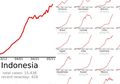 Update Covid-19; Indonesia Masuk Kategori 'Countries That Need To Take Action'