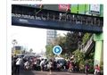Viral, Video Sejumlah Remaja Sempet-sempetnya Balap Liar Di tengah Pandemi dan Jam Kantoran