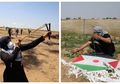 Hanya Bermodal Ketapel dan Layang-layang, Pemuda Palestina Berhasil Jatuhkan Drone Canggih Israel dan Bikin Wilayah Lawan Kebakaran