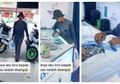 Sampai Bikin Terkejut Pemilik Toko, Kakek Berpakaian Lusuh ini DIkira Cuma Mau Neduh Ternyata Malah Belikan Anak dan Cucu HP Pakai Uang Receh Sekarung!