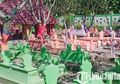Jauh dari Kesan Angker, Makam Dicat Warna-warni di Kota Madiun Viral, Ini Fakta di Baliknya