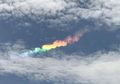 Viral Fenomena Langka di Langit Jepang, Awan yang Berwarna Tidak Biasa