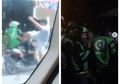 Awalnya Jumawa Tendang Driver Ojol Hingga Terjatuh Tertimpa Motor, Pria ini Akhirnya Cuma Bisa Meringkuk Ketakutan Usai Rumahnya Digerebek Ratusan Ojol, Polisi Pun Langsung Amankan Pelaku Penganiayaan