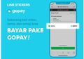 Kini Bayar Stiker di LINE Makin Mudah Karena bisa Menggunakan GoPay