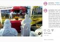 Positif Covid-19 pada H-3 Jelang Pernikahannya, Pria Ini Ucapkan Ijab Kabul dengan APD Lengkap, Penghulu Duduk di Tenda yang Berjarak