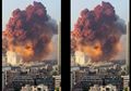Viral Video Detik-Detik Ledakan di Beirut, Diduga Dipicu Adanya 2.750 Ton Amonium Nitrat, Guncangannya Setara Gempa Berkekuatan 3,3 Magnitudo