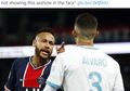 Ribut-ribut PSG vs Marseille Berlanjut, Neymar Amuk Alvaro Gonzalez Lagi