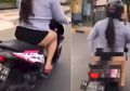 Terciduk Polisi Usai Viral Pamer Celana Dalam Sambil Motoran, Sosok 'Mbak Ida' si Pengendara Buat Kaget Petugas Saat Diperiksa: Di KTP-nya Laki-laki