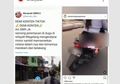 Angkat-angkat Rok Mini Saat Naik Motor, Wanita Ini Diduga Niat Pamer Celana Dalam di Jalan, Polisi Magelang Langsung Turun Tangan