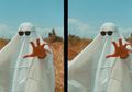 Cowok Ini Iseng Ikutan Tren Ghost Photoshoot, Dikira Gorden Ternyata Kain Kafan, Akibatnya Ngeri