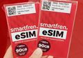 Pertama di Indonesia, DUAL SIM di iPhone SE dengan eSIM Smartfren