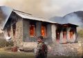 'Saya Tidak akan Meninggalkan Apapun untuk Muslim', saat Etnik Armenia Bakar Rumahnya Sendiri, Tak Sudi Terima Kemenangan Azerbaijan