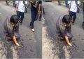 Tebalnya Tidak Sampai 3 Cm, Viral Video Anggota DPRD Muaraenim Cungkil Aspal Gunakan Tangan Telanjang: Sangat Rapuh dan Mudah Mengelupas