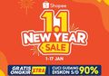 Sambut Tahun Baru, Shopee Gelar New Year Sale Mulai 1 Januari