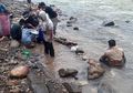 Bak Ketiban Rejeki Nomplok, Ramai-ramai 'Berburu' di Sungai, Warga Aceh Tenggara Bisa Kumpulkan Rp 1 Juta Sehari