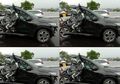 Mengerikan, Begini Video Detik-detik Kecelakaan Maut Yang Libatkan Mobil Yang Ditumpangi Chacha Sherly, Truk Terbanting Ke Kiri Lalu Hantam Mobil Yang Ada Di Depannya