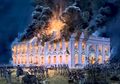 ‘Tontonan Mengerikan, Namun Lebih Megah’, Ketika Pasukan Inggris Menginvasi Washington, Dua Gedung Penting di Amerika Ini Jadi Sasarannya