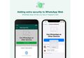 WhatsApp Web akan Butuh Autentikasi Biometrik pada Smartphone
