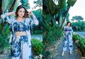 Perut Rata Celine Evangelista Terekspos, Hot Pants Istri Stefan William Bikin Netizen Salfok: Ke Sawah aja Cantik Apa lagi Ke Mall