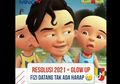 Viral Cuplikan Fizi Pamer Rambut Baru yang Glow Up ke Upin Ipin