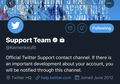 Akun Twitter Kemenkeu RI Seperti Diretas Bernamakan Support Team