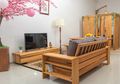 Furnitur Jepang Berbahan Kayu Solid Diolah Tangan, Hadir di Indonesia