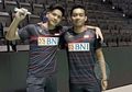 Swiss Open 2021 - Ujian Sulit Pramudya/Yeremia Bertemu Pembawa Sial Ahsan/Hendra di 2019