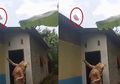 Sudah Cantik dengan Dandanan dan Pakaian Adat, Viral Video Pengantin Wanita Lakukan Ritual Lempar Pakaian Dalam ke Atas Genteng Rumah, Ternyata Ada Kepercayaan Ini di Baliknya