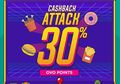 Promo Cashback Attack OVO, Jajan Sepuasnya Dapat Cashback Sampai 30%