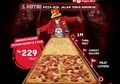 Menu Limo Pizza, Nikmati Sensasi Makan Pizza 1 Meter dari Pizza Hut