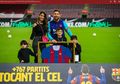 Antonela Roccuzzo Beri Tanda Messi Perpanjang Kontraknya di Barcelona