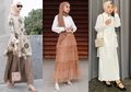Inspirasi Rok Hijab Lebaran Untuk Dipakai Saat IdulFitri ala Selebgram Biar Tampilan Makin Elegan