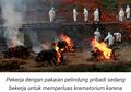 Terlihat Pemandangan Mengerikan Mirip di India, Siapa Sangka Foto Ini Ternyata Bukan di India Melainkan Negara Asia Ini, Situasinya Kini Nyaris Mirip dengan India