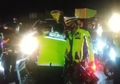 Pemudik Ini Emosi Hendak Terobos Penyekatan di Karawang, Akhienya Luluh dengan Pelukan Hangat Pak Polisi, AKP Rizky Saputro: 'Dia Bersedia Putar Balik'
