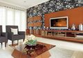Sentuhan Klasik Wallpaper Floral jadi Focal Point di Ruang Keluarga
