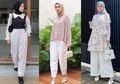 Ide Fashion Hijab Pakai Celana Putih yang Tetap Modis dari Selebgram