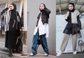 OOTD Hijab Layering untuk Tampil Edgy ala Soraya Ulfa, Kece Abis!
