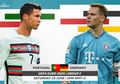 Portugal vs Jerman di Euro 2020, Ini Sejarah Pertemuan Keduanya