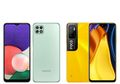 Perbandingan HP 5G Termurah, Samsung Galaxy A22 5G vs Poco M3 Pro 5G