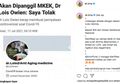 Heboh Postingan Dokter Lois Owien yang Tak percaya Covid-19 Menular dan Mengaku Bisa Bubarkan IDI, Dokter Tirta Berikan Tanggapan Tak Terduga Ini!
