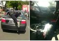 Kronologi Cewek Pengemudi Mobil Vios Seret Motor Sejauh 200 Meter hingga Dikejar Warga